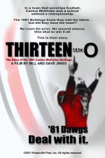 Thirteen and O: The Story of the 1981 Canton McKinley Bulldogs: 1365x2048 / 223 Кб