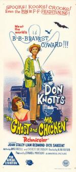 Постер The Ghost and Mr. Chicken: 336x755 / 66 Кб