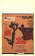 Постер A Man Called Gannon: 482x755 / 65 Кб