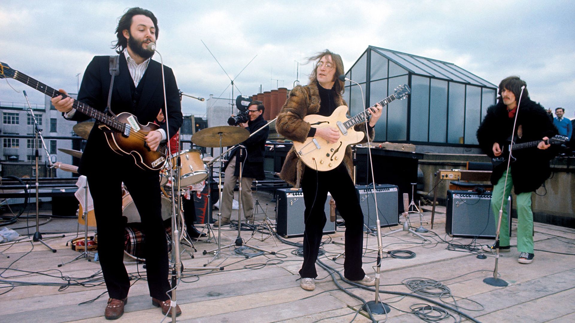 Фото - The Beatles: Get Back — Концерт на крыше: 1920x1080 / 363.01 Кб