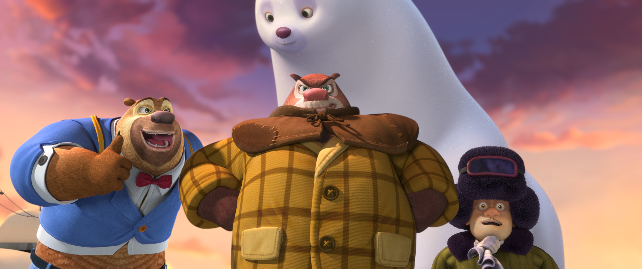 Фото - Медведи Буни: Таинственная зима: 2048x858 / 799 Кб