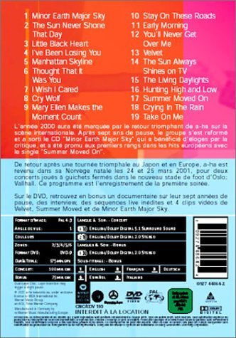 Фото - A-ha: Live at Vallhall - Homecoming: 332x475 / 55 Кб