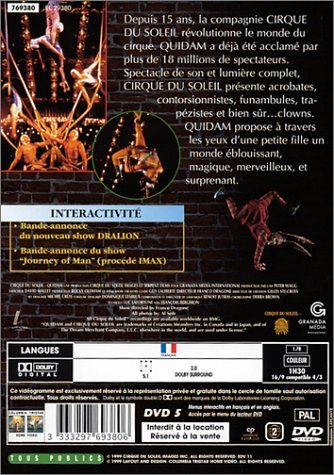 Фото - Cirque du Soleil: Quidam: 334x475 / 62 Кб