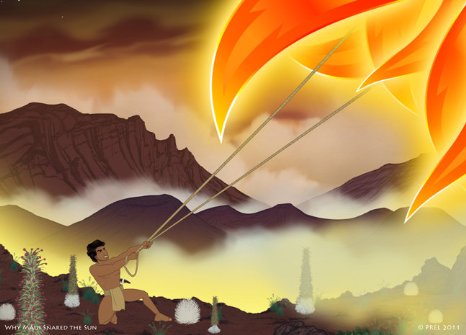 Фото - E Ho`omau: Why Maui Snared the Sun: 466x335 / 28 Кб