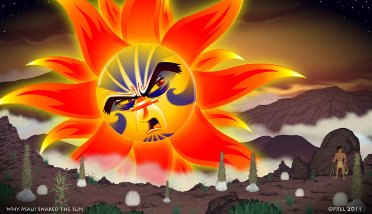 Фото - E Ho`omau: Why Maui Snared the Sun: 372x214 / 23 Кб