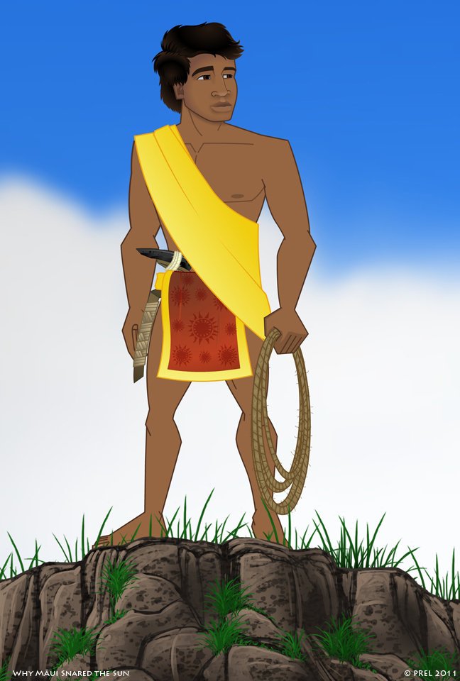 Фото - E Ho`omau: Why Maui Snared the Sun: 648x960 / 81 Кб