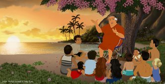 Фото - E Ho`omau: Why Maui Snared the Sun: 332x170 / 19 Кб