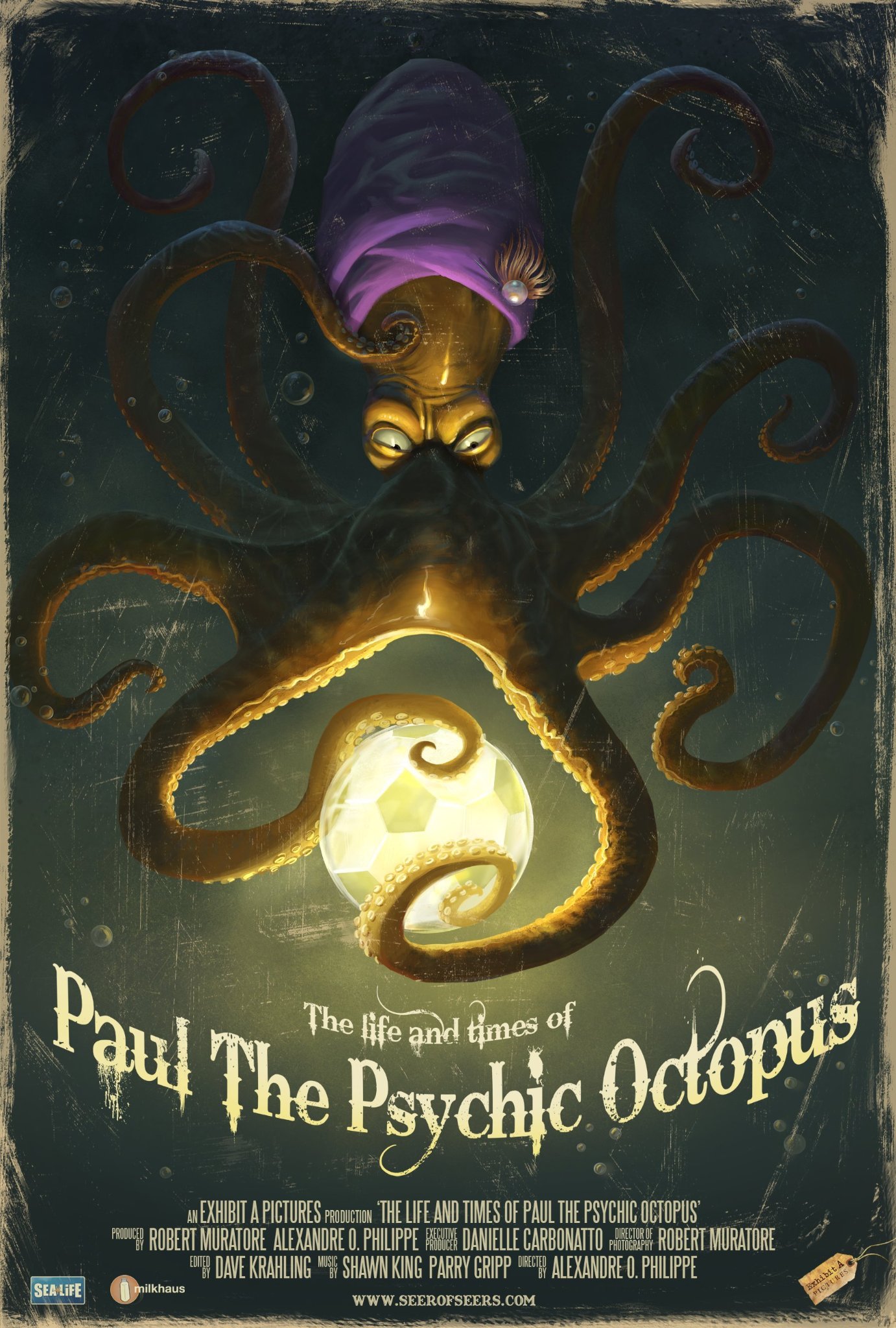 Фото - The Life and Times of Paul the Psychic Octopus: 1382x2048 / 458 Кб