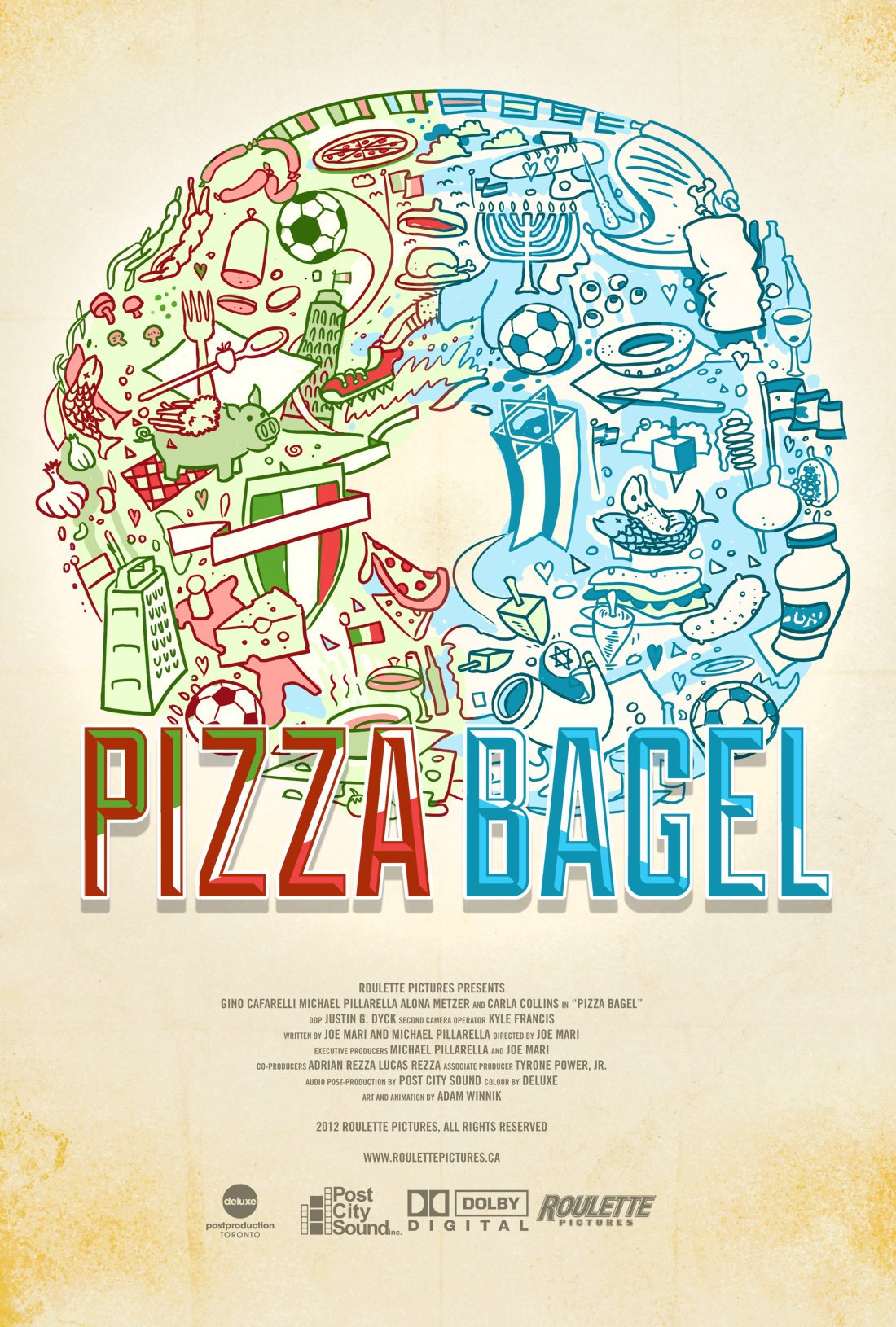 Фото - Pizza Bagel: 1100x1630 / 406 Кб