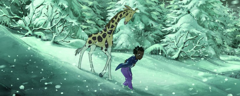 Фото - Жирафа: 824x332 / 79 Кб