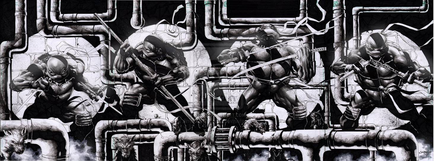 Фото - Черепашки-ниндзя: 1463x545 / 302.43 Кб