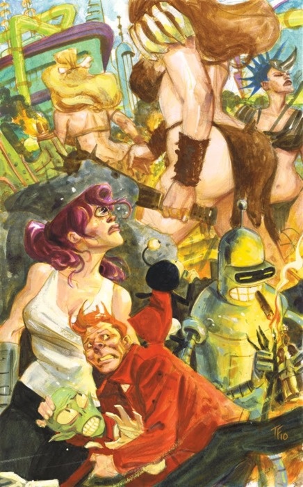 Фото - Футурама: 436x700 / 156.49 Кб