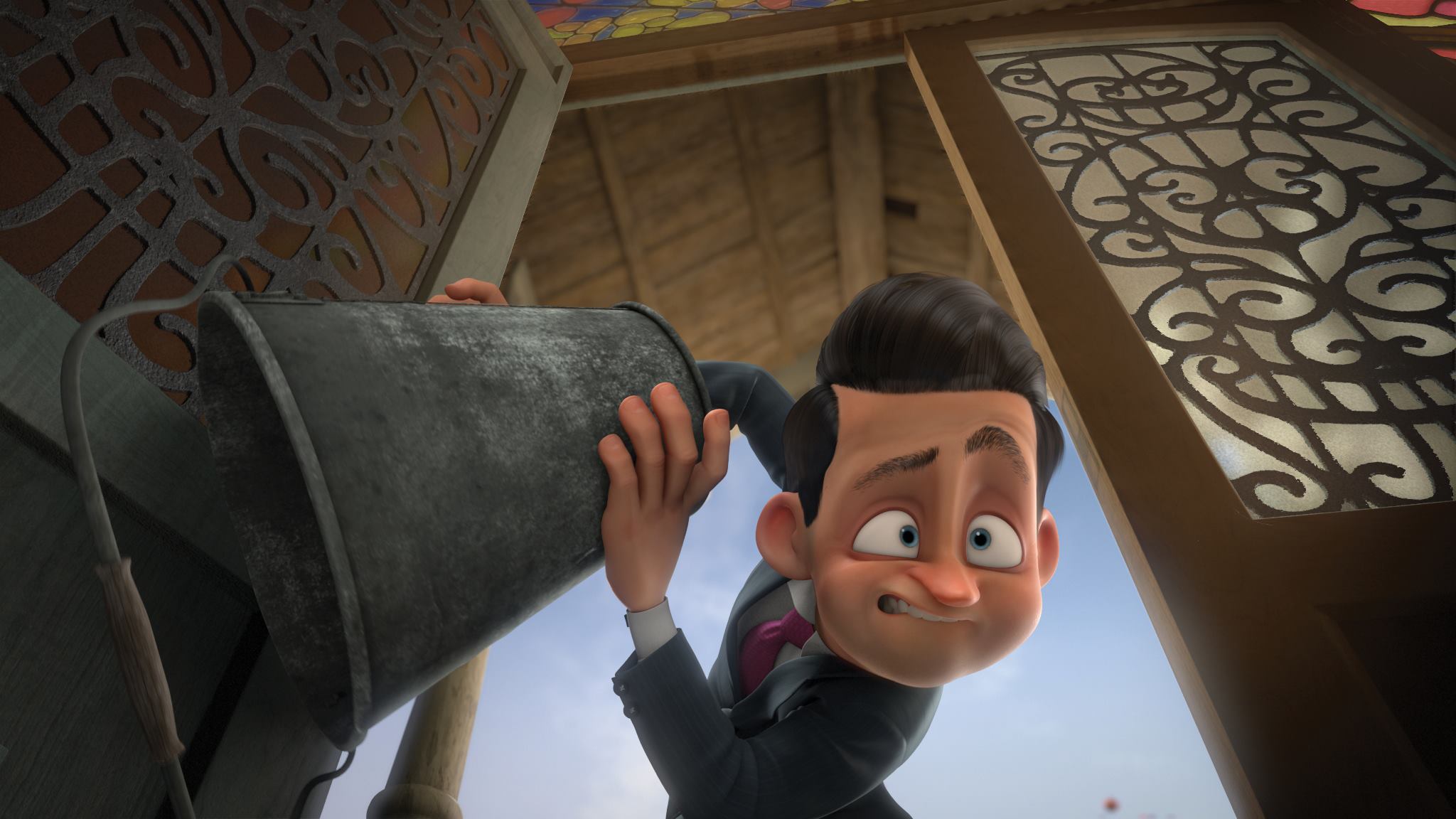 Фото - Кот Гром и заколдованный дом: 2048x1152 / 193.42 Кб