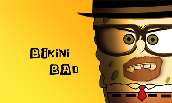 Фото - Губка Боб в 3D: 600x362 / 125.78 Кб