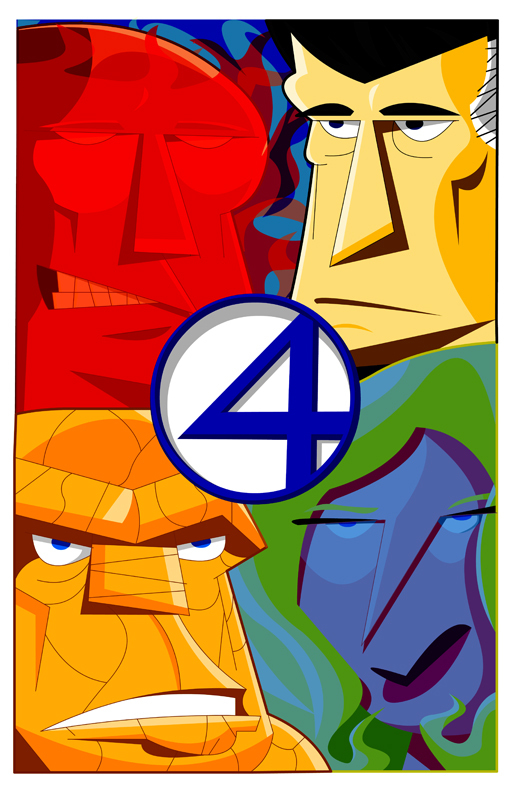 Фото - Фантастическая четверка: 512x792 / 303.4 Кб