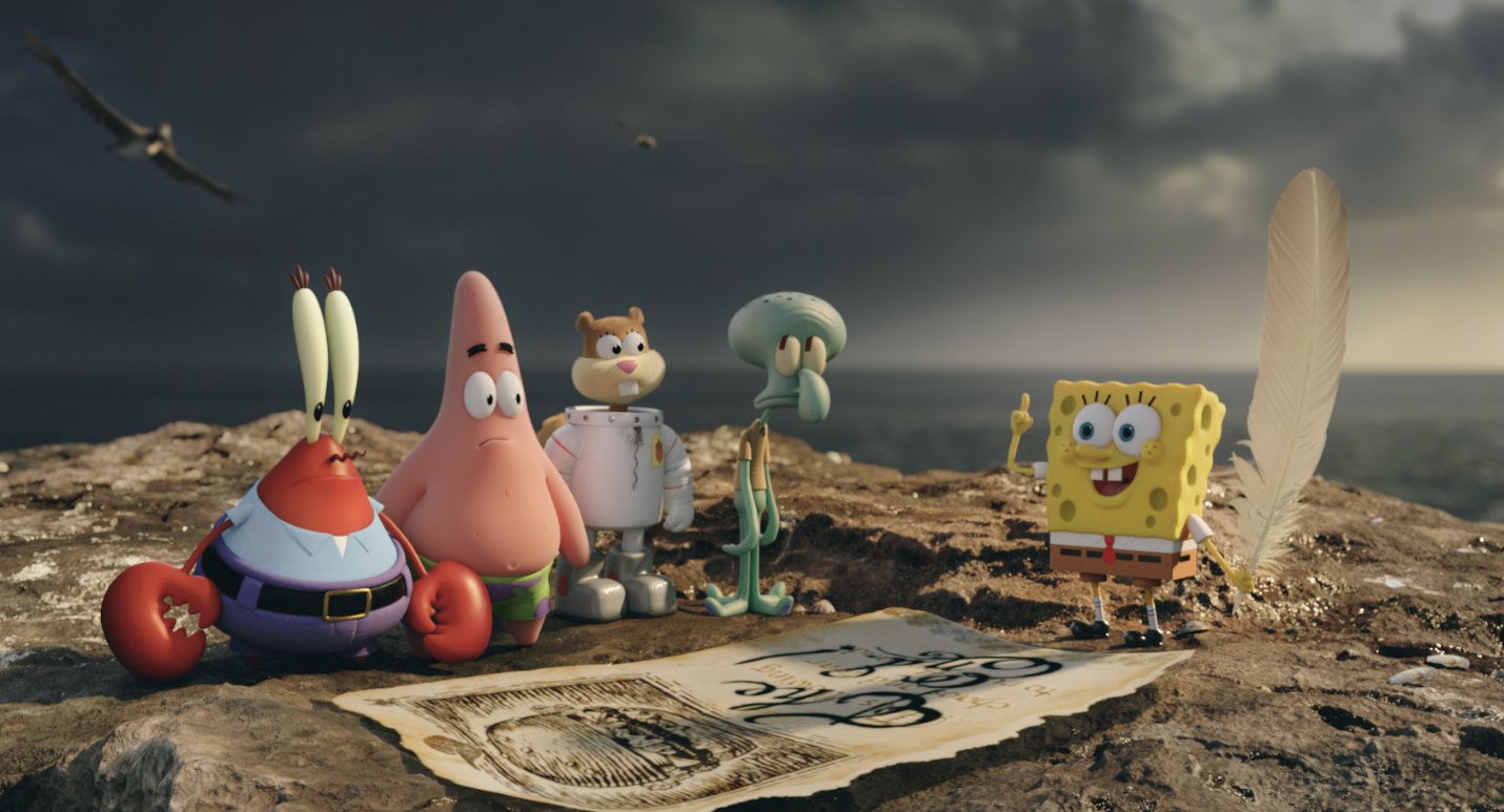 Фото - Губка Боб в 3D: 1430x773 / 145.53 Кб