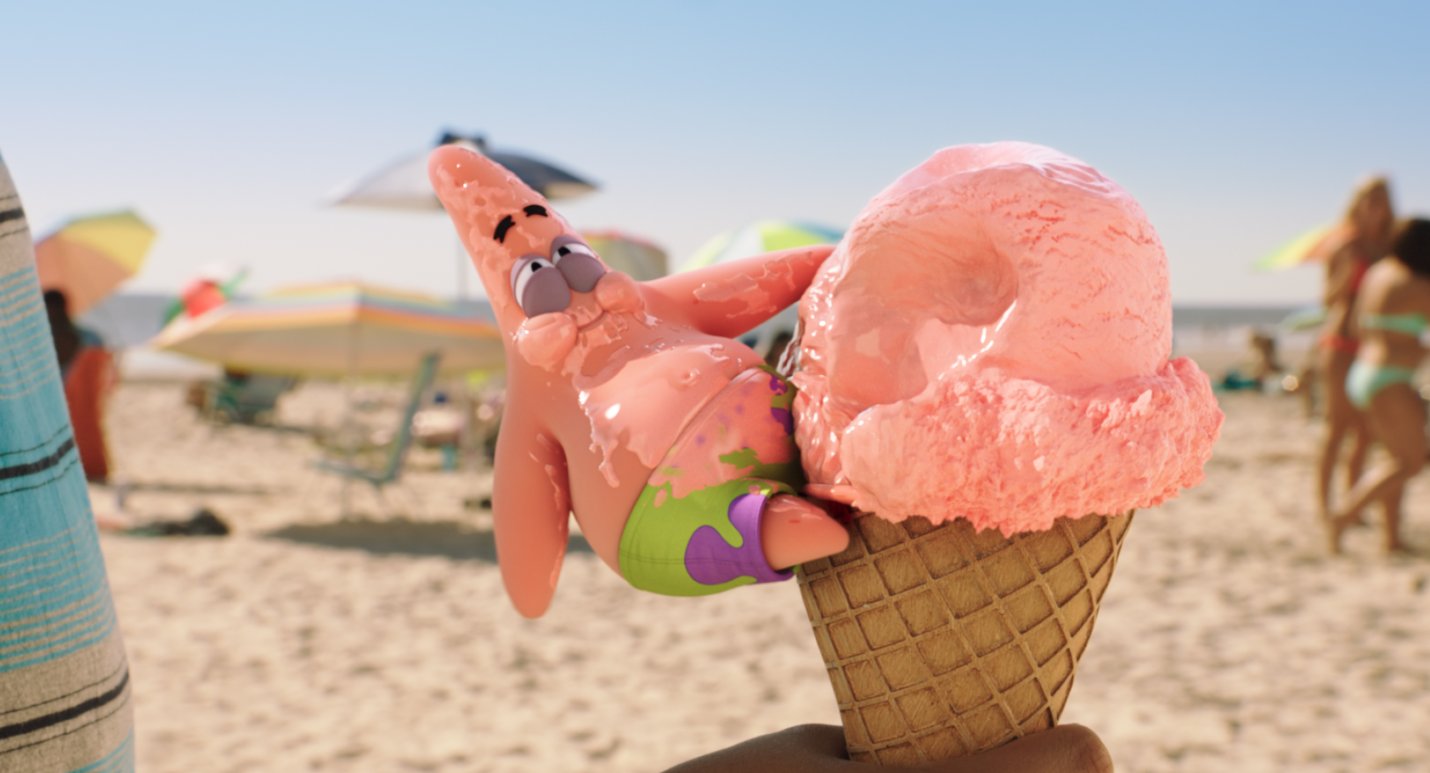 Фото - Губка Боб в 3D: 1430x773 / 107.43 Кб