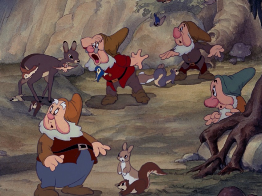 Фото - Белоснежка и семь гномов: 850x634 / 144.04 Кб