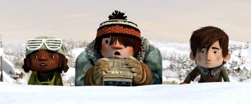 Фото - Снежная битва: 850x354 / 72.7 Кб