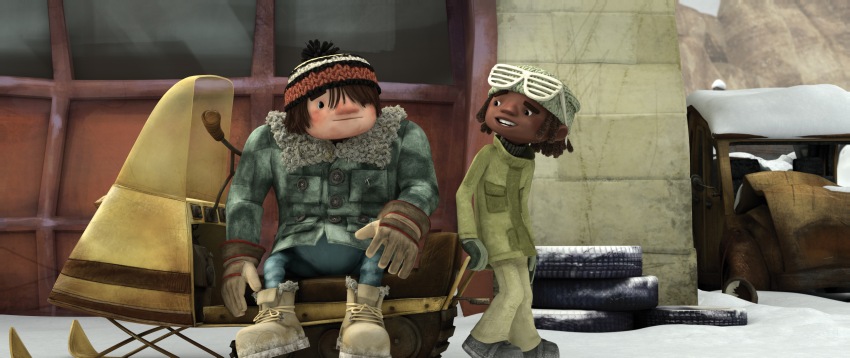 Фото - Снежная битва: 850x358 / 89.74 Кб