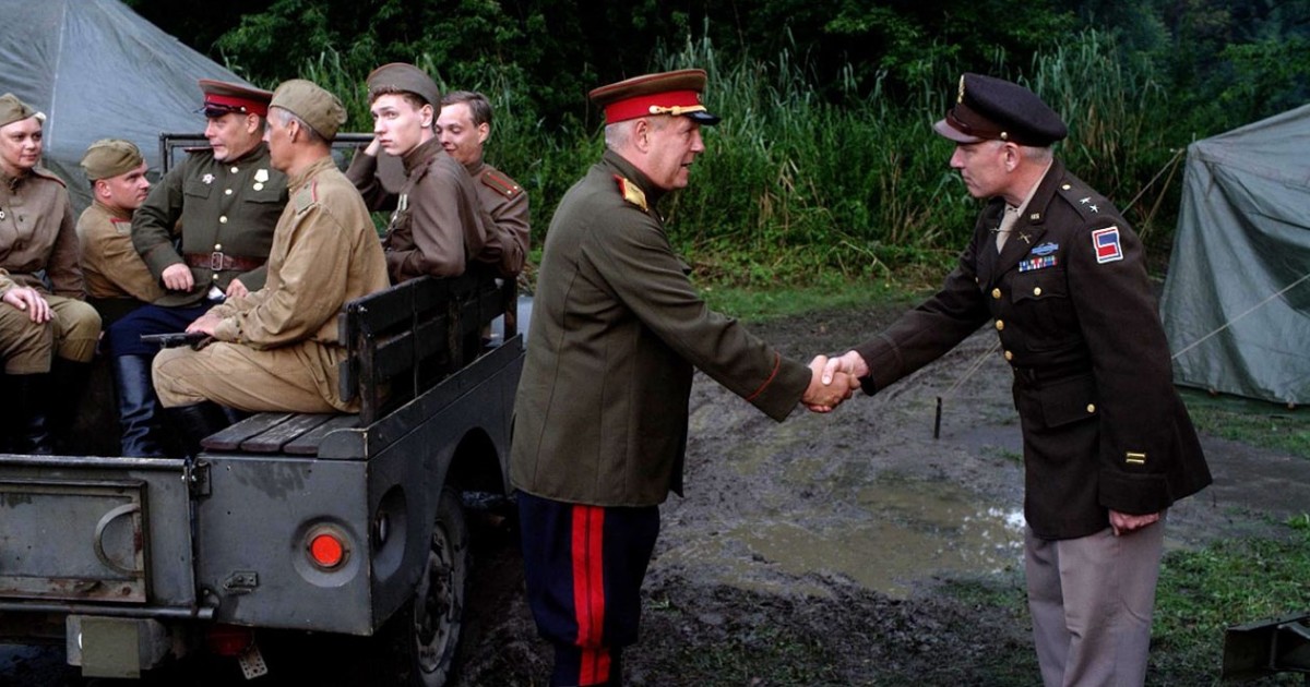 Фото - В далеком сорок пятом... Встречи на Эльбе: 1200x630 / 184.01 Кб