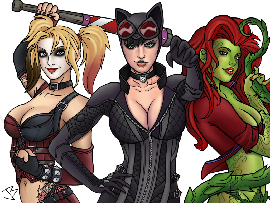 Фото - Сирены Готэм-сити: 1024x768 / 1058.75 Кб