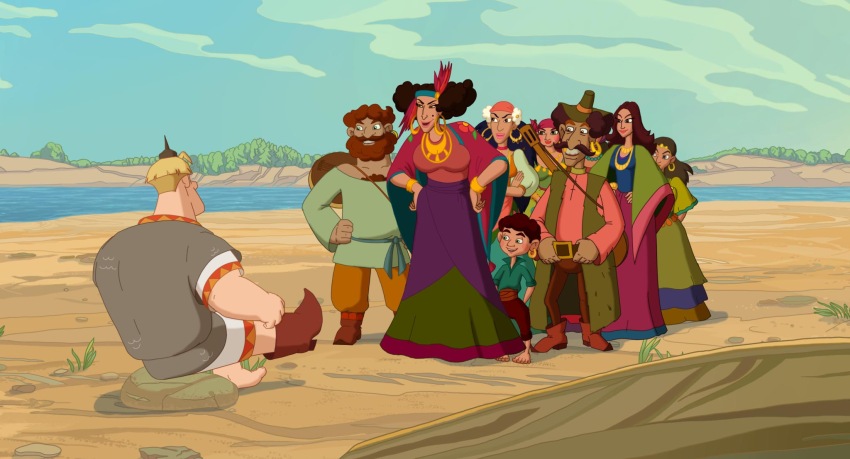 Фото - Три богатыря: Ход конем: 850x459 / 99.44 Кб