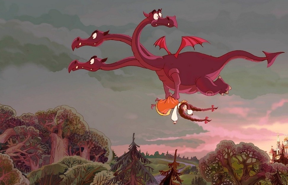 Фото - Добрыня Никитич и Змей Горыныч: 972x623 / 152.47 Кб