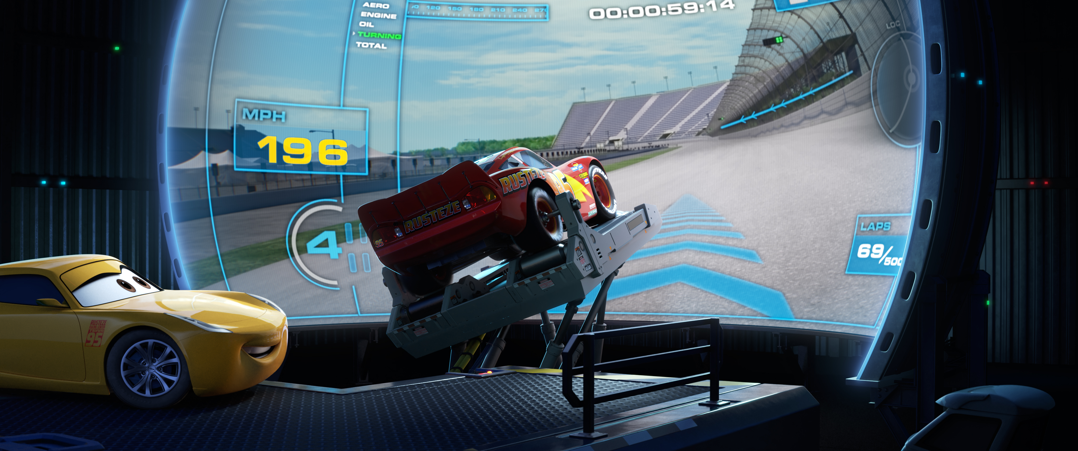 Фото - Тачки 3: 4096x1715 / 3388.45 Кб