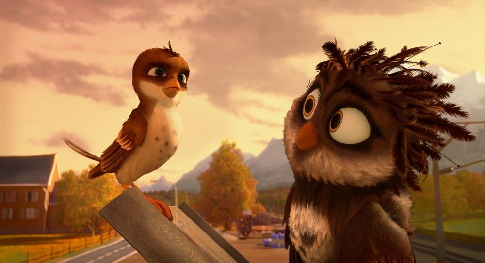 Фото - Трио в перьях: 1000x543 / 54.66 Кб