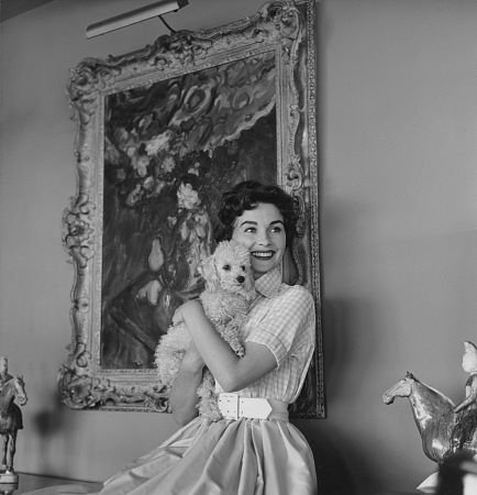 Фото - Джин Симмонс: 434x450 / 34 Кб