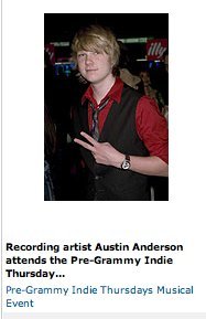 Фото - Остин Андерсон: 187x289 / 13 Кб