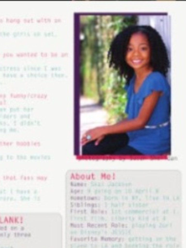 Фото - Скай Джексон: 768x1024 / 61 Кб