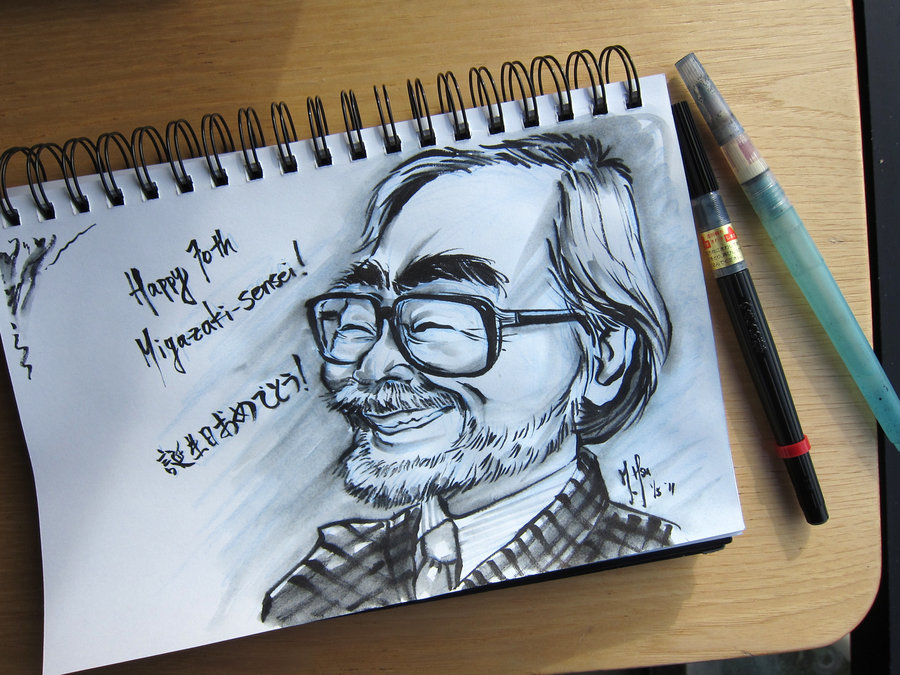 Фото - Хаяо Миядзаки: 900x675 / 169.7 Кб