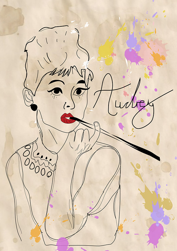 Фото - Одри Хепберн: 600x848 / 169.83 Кб