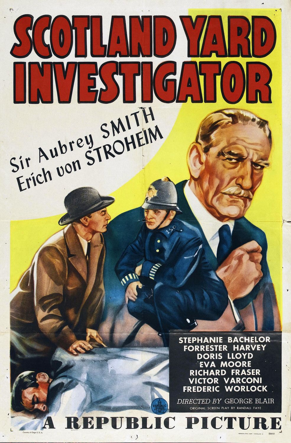 Постер - Scotland Yard Investigator: 985x1500 / 340 Кб