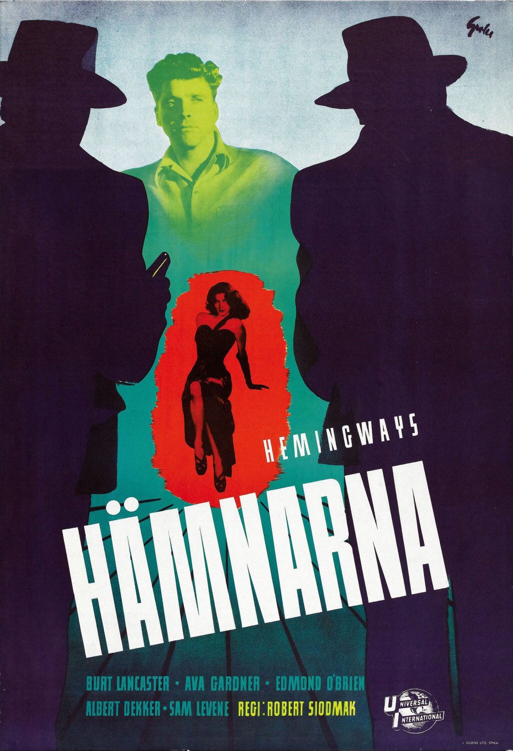 Постер - Убийцы: 1025x1500 / 274 Кб