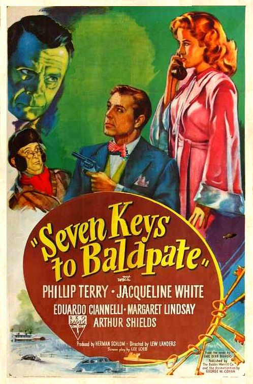 Постер - Seven Keys to Baldpate: 498x755 / 93 Кб