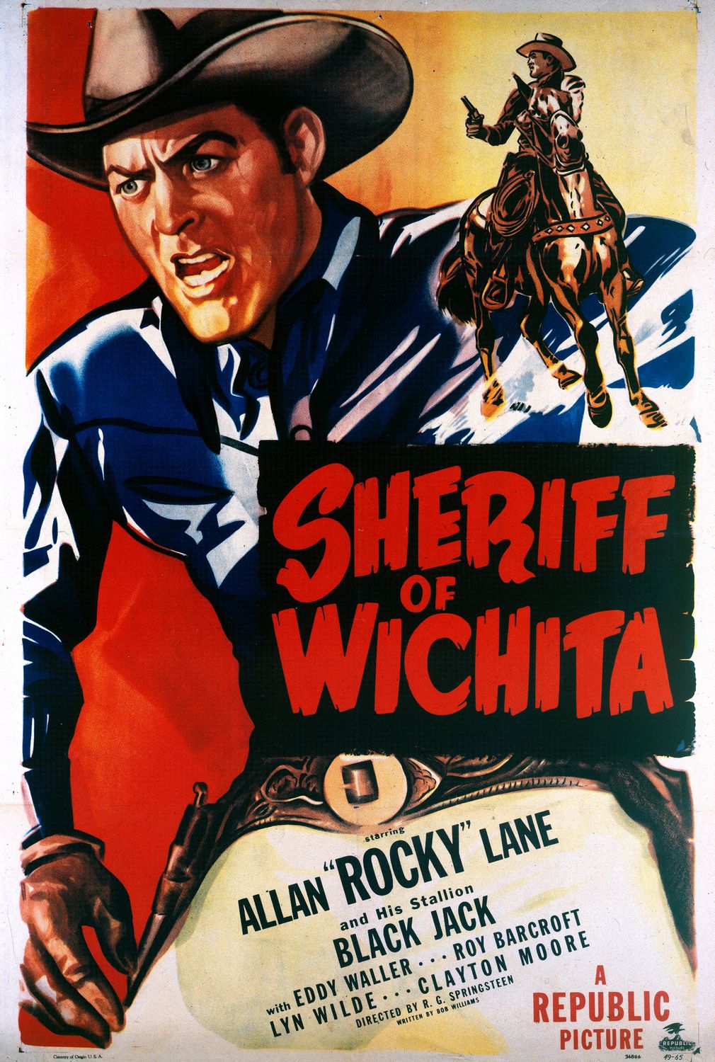 Постер - Sheriff of Wichita: 1010x1500 / 316 Кб