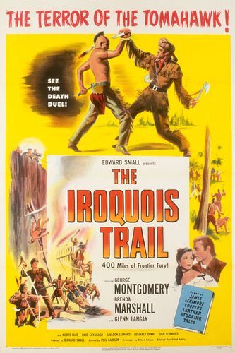 Постер - The Iroquois Trail: 333x500 / 44 Кб