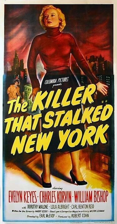 Постер - The Killer That Stalked New York: 375x719 / 71 Кб