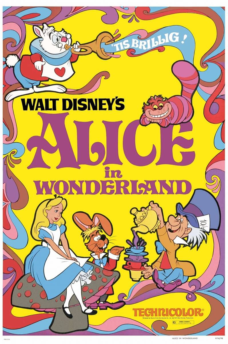 Постер - Алиса в стране чудес: 797x1201 / 193 Кб