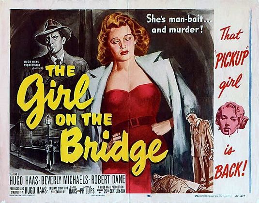 Постер - The Girl on the Bridge: 535x419 / 71 Кб