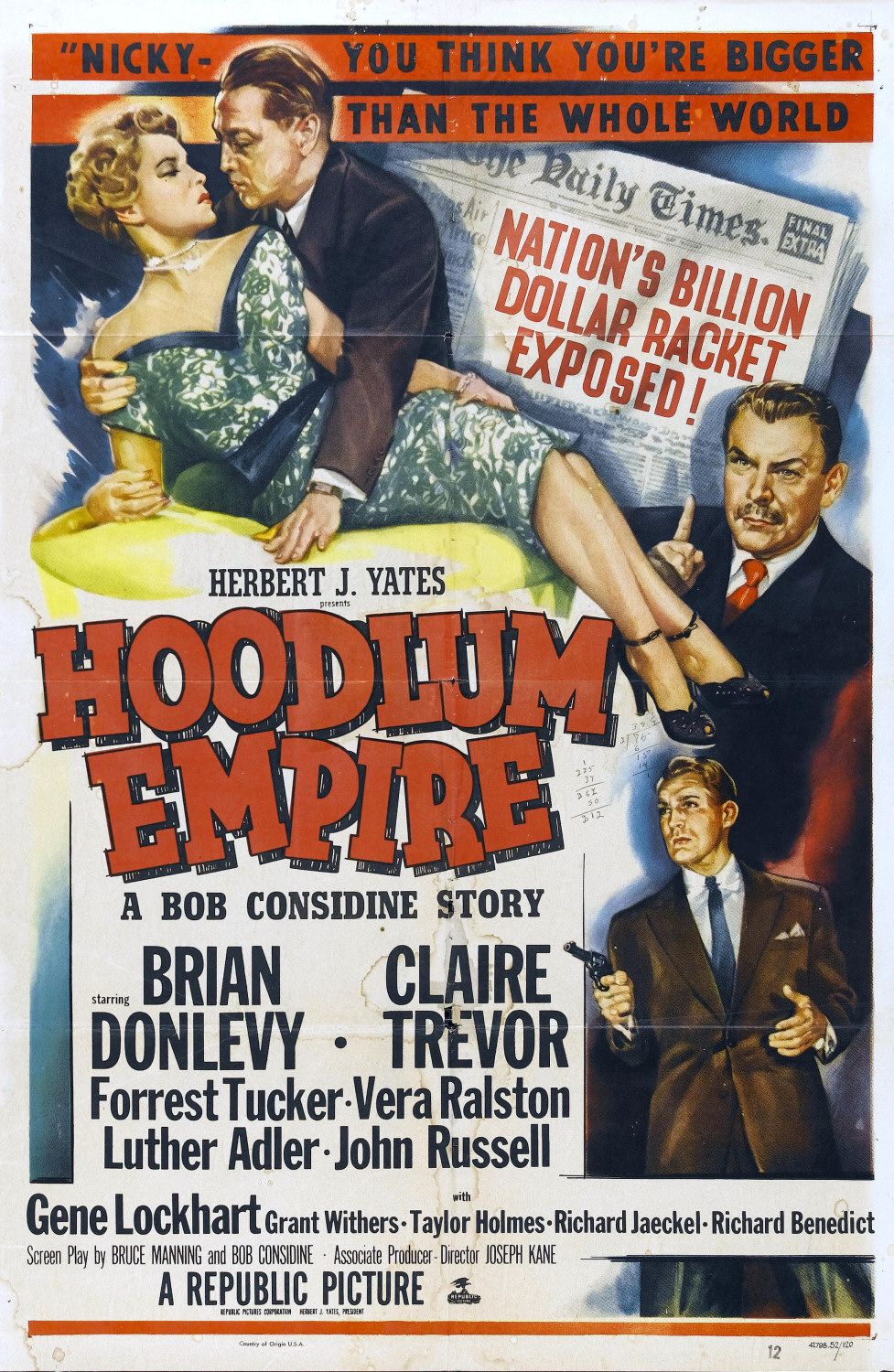 Постер - Hoodlum Empire: 977x1500 / 408 Кб