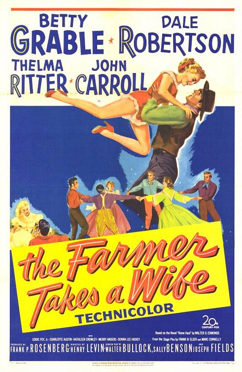 Постер - The Farmer Takes a Wife: 491x755 / 96 Кб