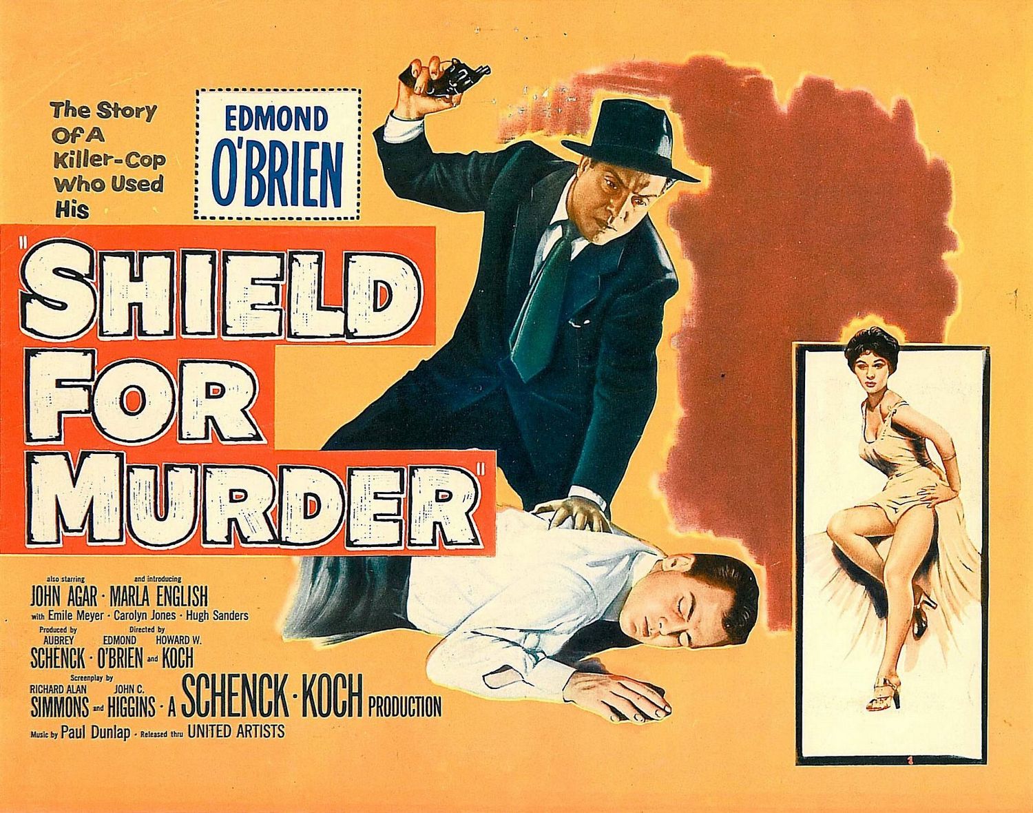 Постер - Shield for Murder: 1500x1180 / 365 Кб