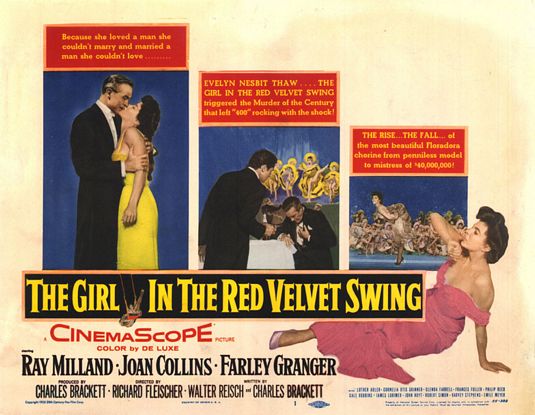 Постер - The Girl in the Red Velvet Swing: 535x415 / 53 Кб