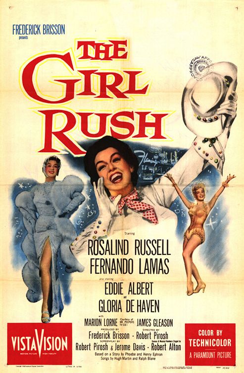 Постер - The Girl Rush: 493x755 / 91 Кб