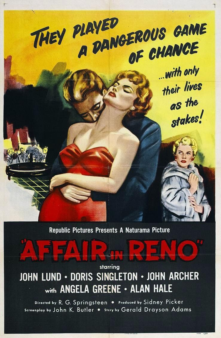 Постер - Affair in Reno: 739x1128 / 180 Кб