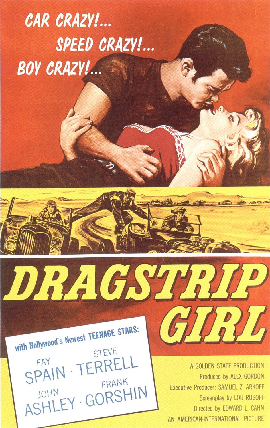 Постер - Dragstrip Girl: 947x1500 / 314 Кб